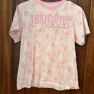 Victoria's Secret Pink Kids Tee with Graphic Design